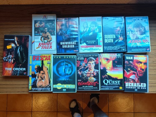 Vhs sammlung jean claude - vhs-sammlung, van