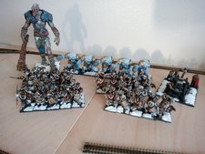 Warhammer Kings Of War Northern Alliance Tribesman / Norse - Armee bemalt #1