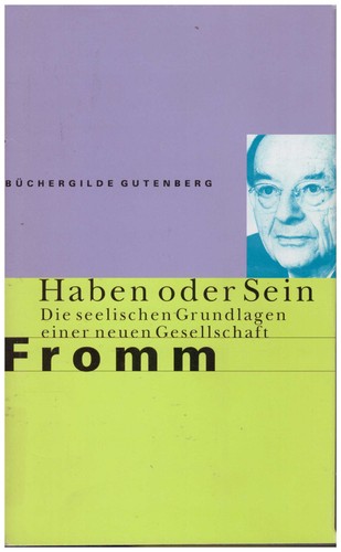 Erich fromm haben - haben, sein