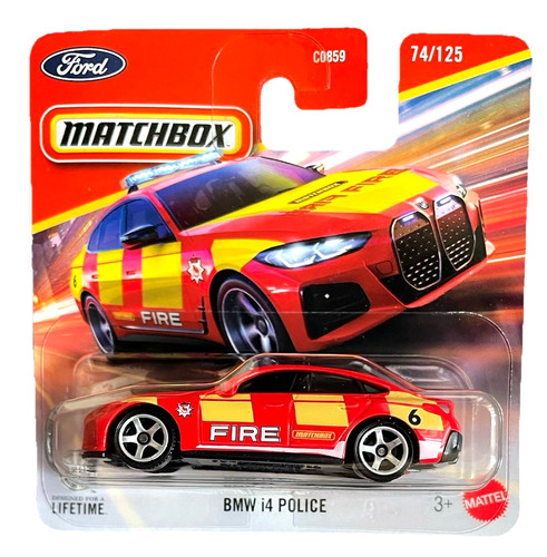 Matchbox 2023 bmw police - matchbox, i4