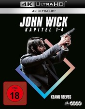 John Wick: Kapitel 1-4 (4 4K