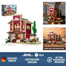 Western Stadt Bauset mit