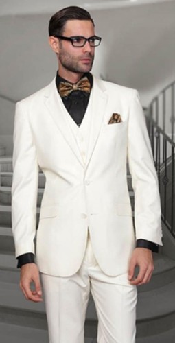 Herren elfenbein slim - herren, (creme)