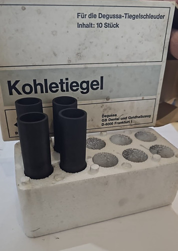 Degussa kohletiegel für - kohletiegel,