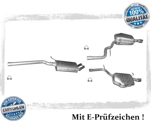 Auspuffanlage für audi - auspuffanlage, a4