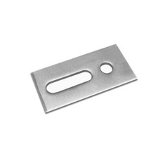  Adapterplatte für M10 Stockschrauben Edelstahl PV Photovoltaik