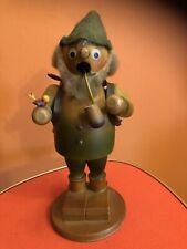 Vintage German Hunter Waldarbeiter Rucksack Holz Räuchermann