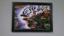 Zelda MM Karte Print Poster