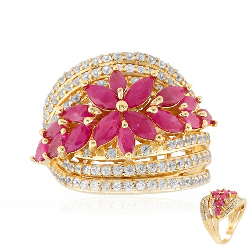 Cavill rubin ring damen 03ct - ring, 3,03ct