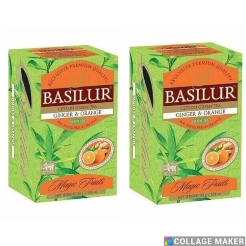 Basilur ingwer orange - &,