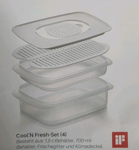Tupperware cool fresh - cool, set