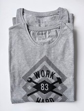 2x T-Shirt - Gr. 48/50 - Gr.M