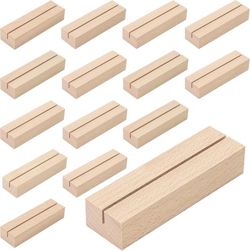 Kartenhalter holz stück - holz, 15