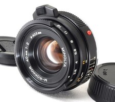 Minolta [Near Mint] M Rokkor 40mm F/2 Leica M Mount Late Model from JAPAN