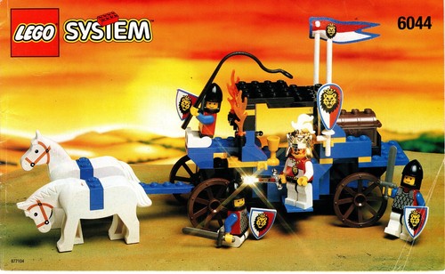 Lego royal knights 6044 king - lego,