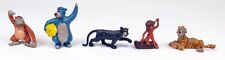 Dschungelbuch Figuren kompletter Satz, 5 Figuren 5-7 cm - Comic Spain 1986