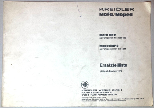 Ersatzteilliste katalog - ersatzteilliste,