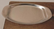 1 von 9 WMF Cromargan 37 x 20 cm Wagenfeld Servierplatte Kuchen/Beilagen Tablett