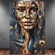 LEINWAND BILD ER XXL ABSTRAKT