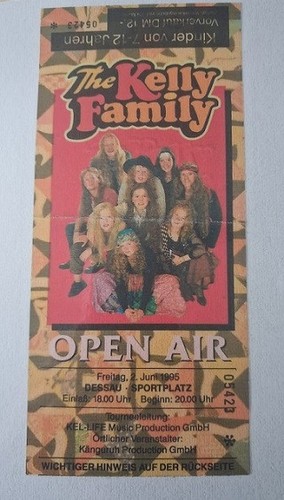 1995 the kelly family - kelly, konzert
