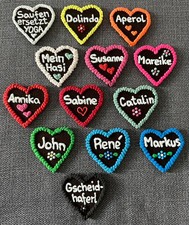 Wiesn Filzherzen Anstecker