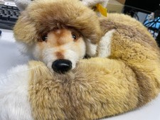 Original Steiff Fuchs liegend
