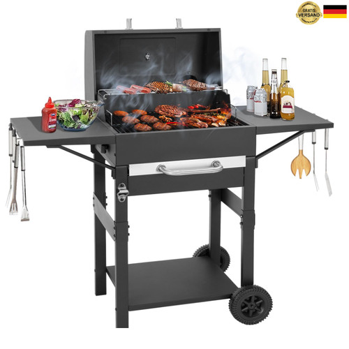 Holzkohlegrill mit deckel bbq - mit,