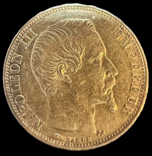 1858a frankreich gold - gold, 20