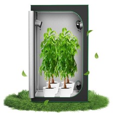 Growzelt Grow Tent Lichtdicht Wasserdicht Zuchtzelt Growroom Gewächshaus