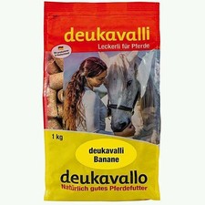 (5,99€/kg) deukavallo Pferdeleckerli banane 1kg
