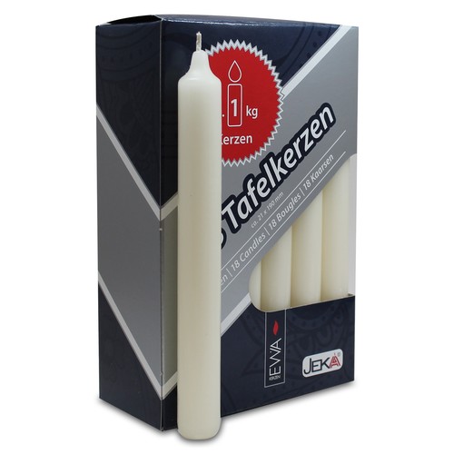 Tafelkerzen ecru 21 - 21, x