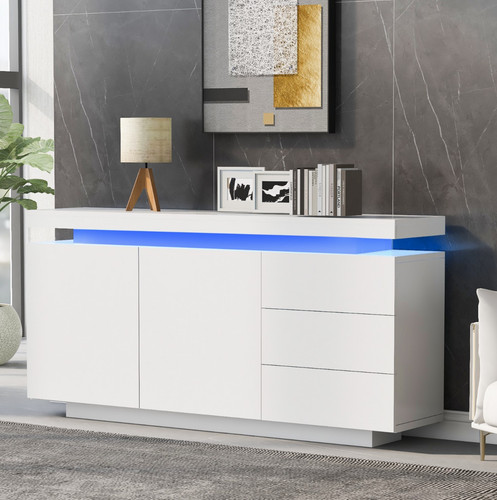 Sideboard hochglanz kommode - hochglanz,