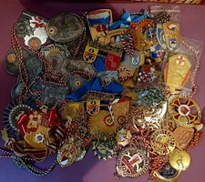 Fasnacht  Plaketten unsortiert 4,2  Kg