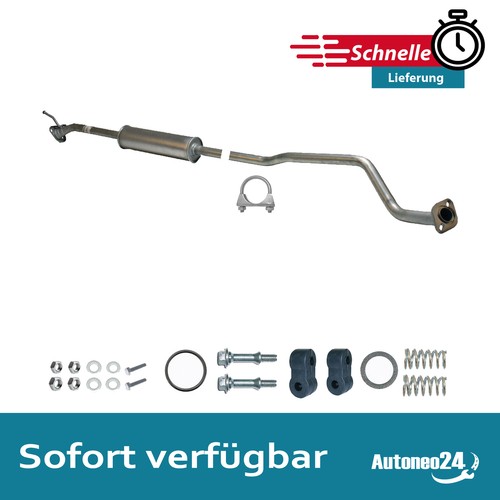 Mittelschalldämpfer für opel - mittelschalldämpfer,