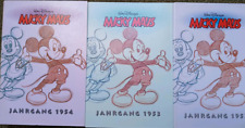 Micky Maus Reprint Kassetten 1952,53 und 1954 komplett, limitiert /Ehapa Verlag 