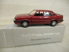 x-90834	Schabak 1:43 Audi 90 Quattro rot metallic, sehr guter Zustand,