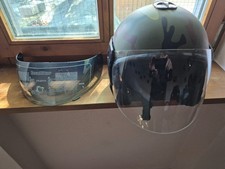 NEU !!!ZÜNDAPP Motorradhelm, Sturzhelm mit dunklem Visier NEU !!!