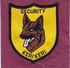 Neuseeland - Kerikeri - Security - Diensthundeführer  - Ärmelabzeichen - Rarität