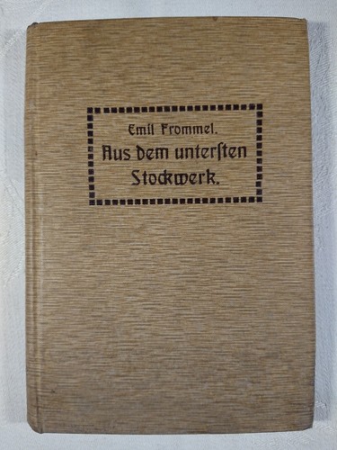 Aus dem untersten - , stockwerk