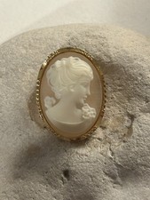 Vintage Kamee Brosche C152