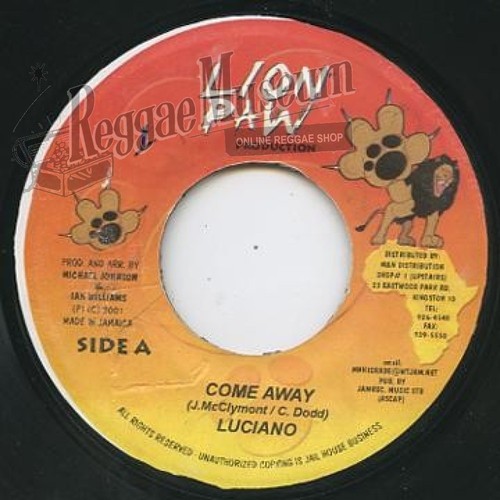 Luciano come away lion - luciano,