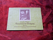 LEOPOLD MOZART Notenbuch für