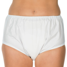 Suprima Inkontinenz-Slip PVC Schlupfform Unisex Größe 34-60 Weiß 1205 Inkoslip