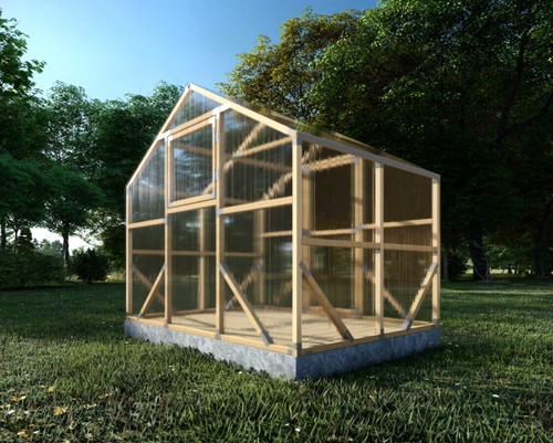 Eco holz gewächshaus - eco,