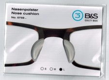 Nasenpolster / Nasenpad / Brillenpads / Brillenpolster XL Silikon selbstklebend 