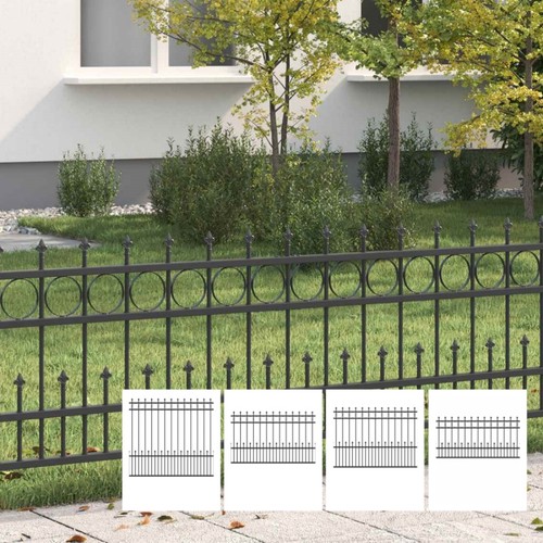 Gartenzaun mit speerspitzen - gartenzaun,