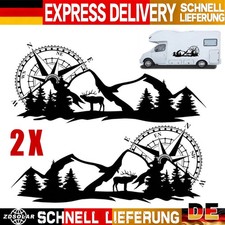2X-Wohnwagen Wohnmobil Caravan
