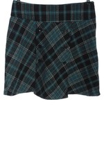 ZABAIONE Glockenrock Damen Rock Gr. DE 36 schwarz-blau Casual-Look