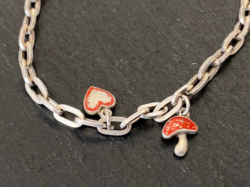 Bettelarmband silber 835 zwei - silber,