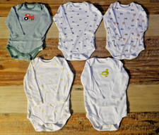 Kleidungspaket Baby Boden Body Set Gr. 86 , 12-18 M, 5 Teile, Langarm, Traktor 